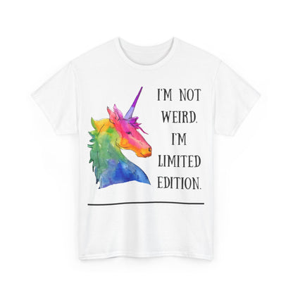 Limited Edition Unicorn Unisex Heavy Cotton Tee