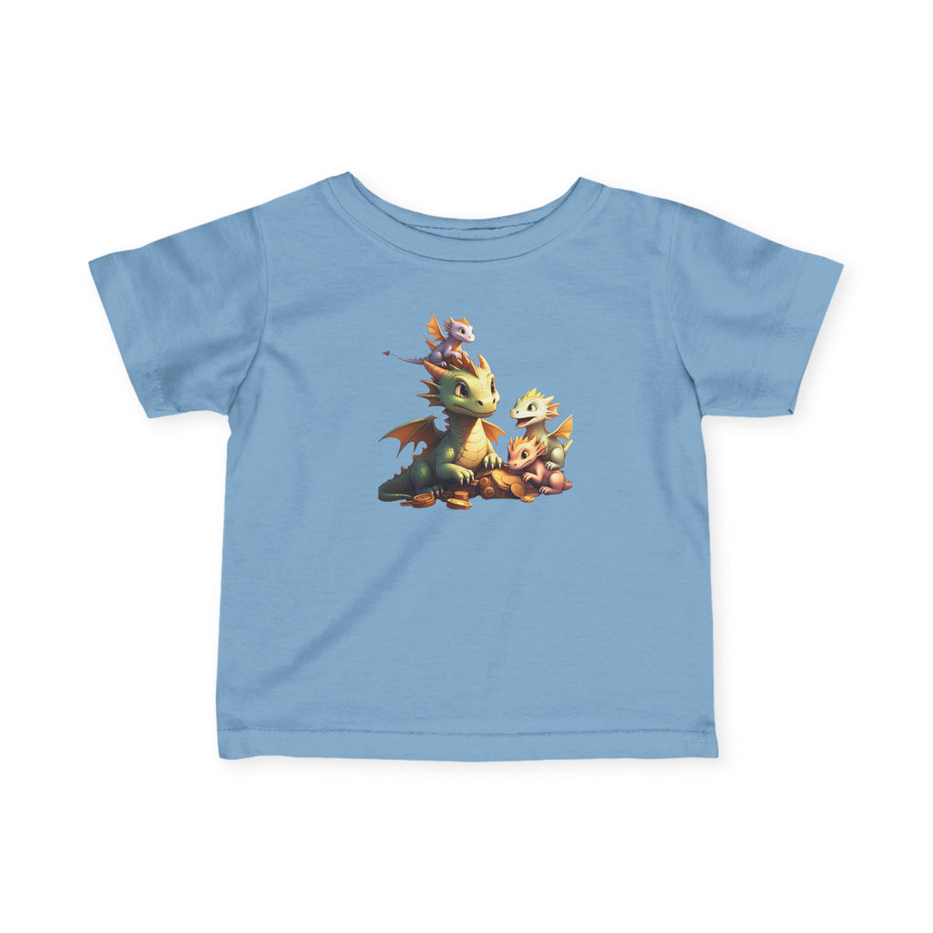 Whimsical Dragon Infant T-Shirt | Cute Baby Tee for Adventurous Kids