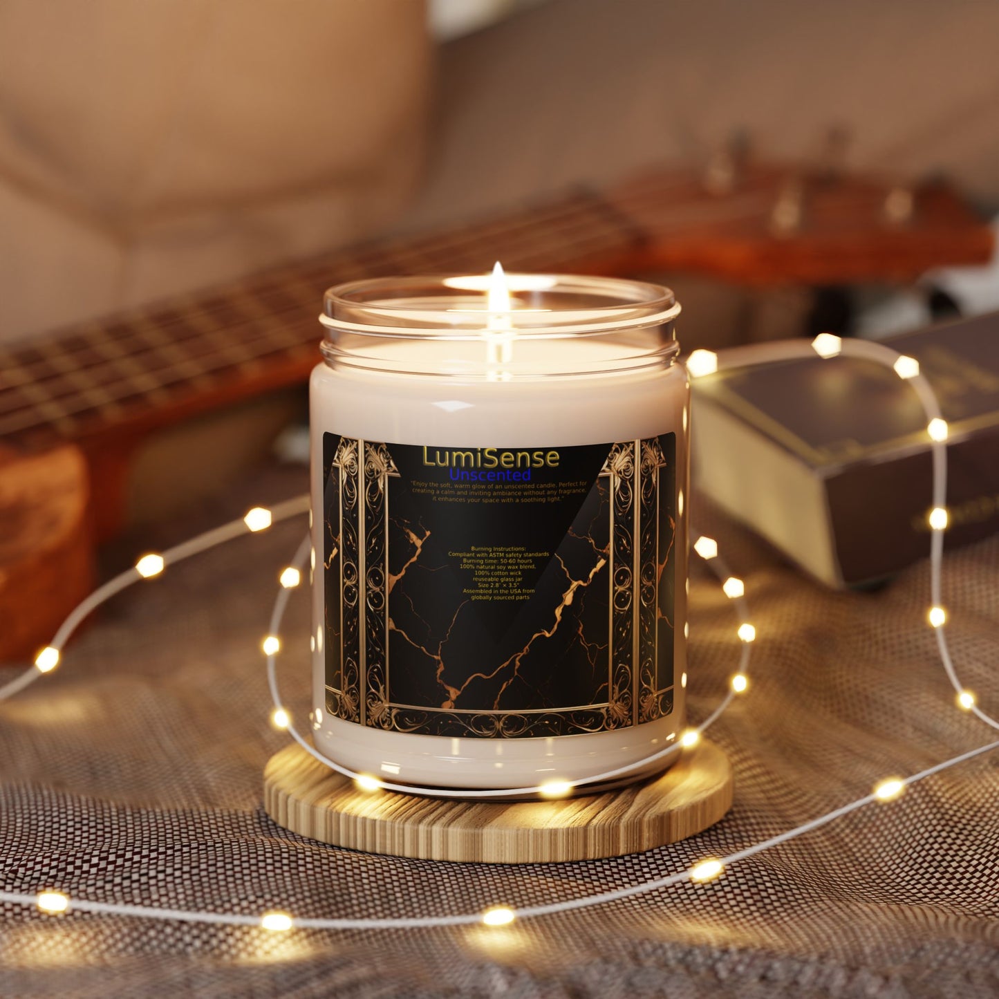 Luxury Scented Soy Candle - 9oz | Elegant Home Décor & Relaxation Gift