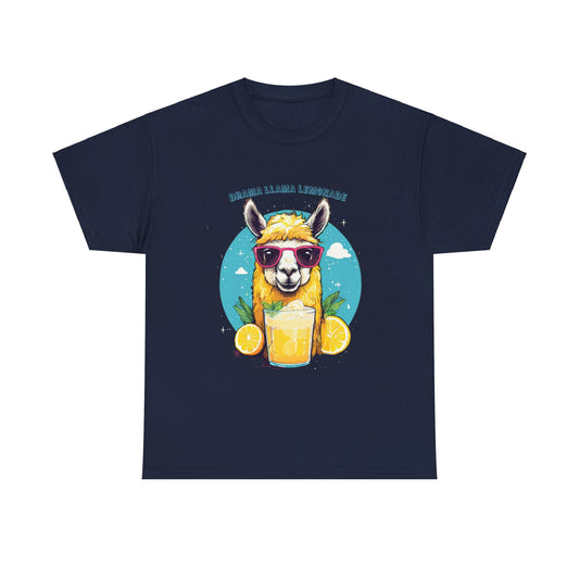 Drama Llama Lemonade Unisex Heavy Cotton Tee