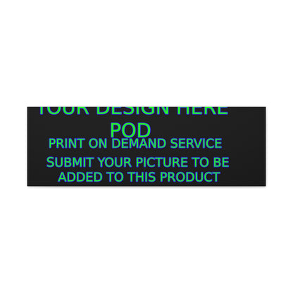 Custom Matte Canvas Print - Create Your Design