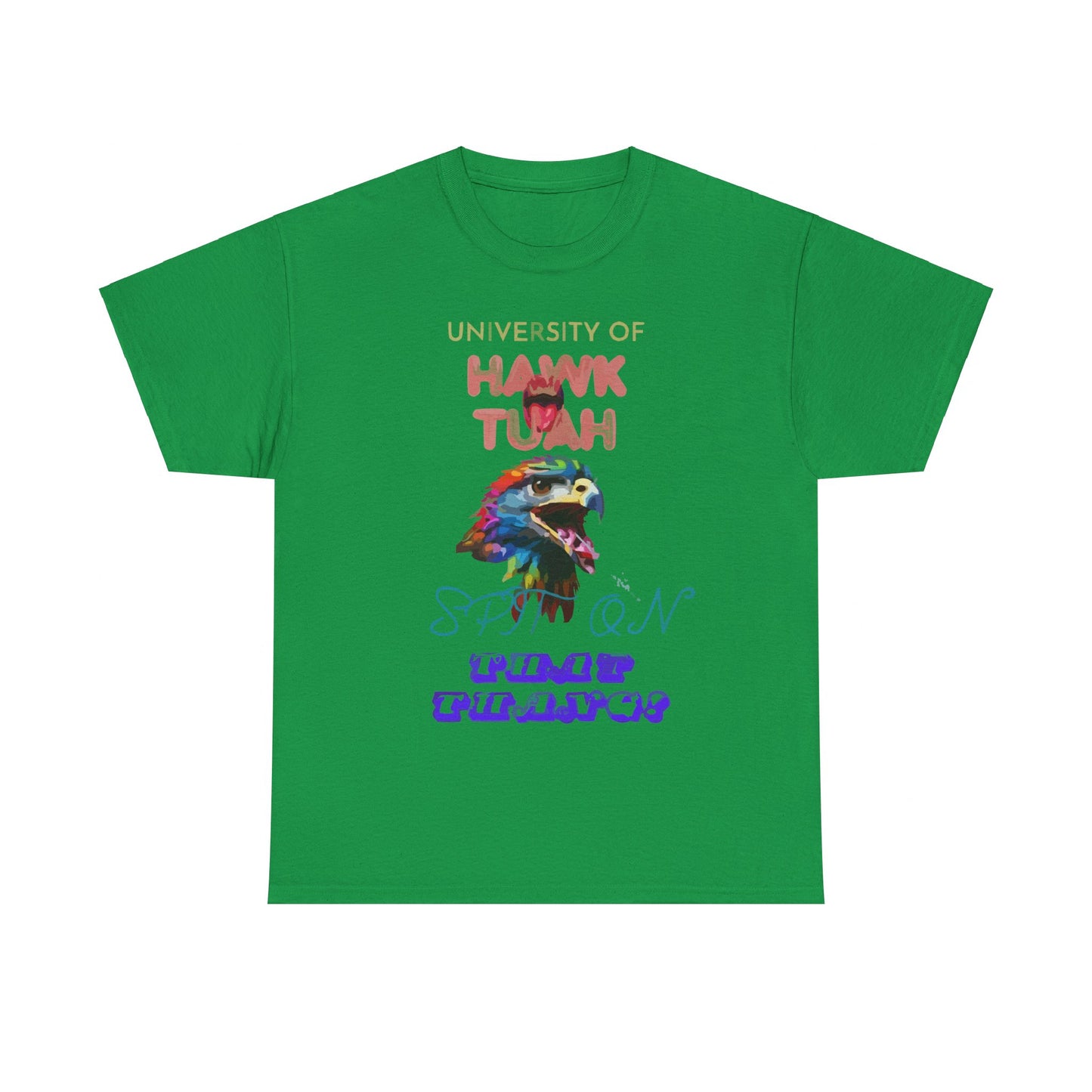 University Of Hawk Tuah Unisex Heavy Cotton Tee