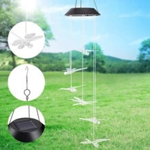 Solar wind chime solar lamp