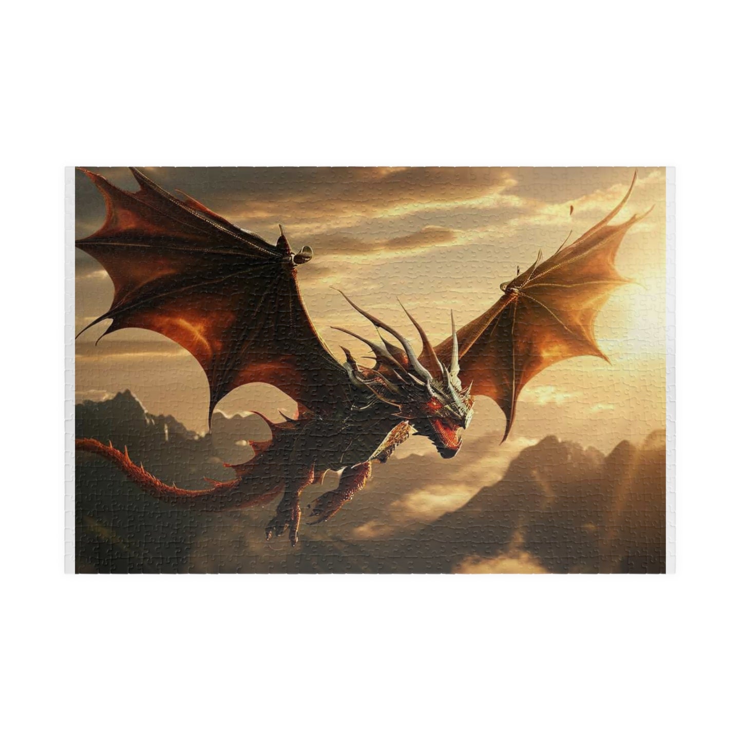 Epic Dragon flight Puzzle (110, 252, 520, 1014-piece)