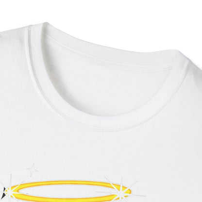 Angel and Devil Unisex T-Shirt, Funny Graphic Tee, Cute Character Shirt, Gift for Friends, Casual Wear, Birthday Gift