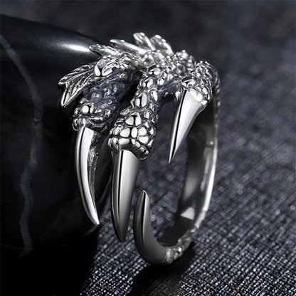 Personalized Dragon Claw Ring