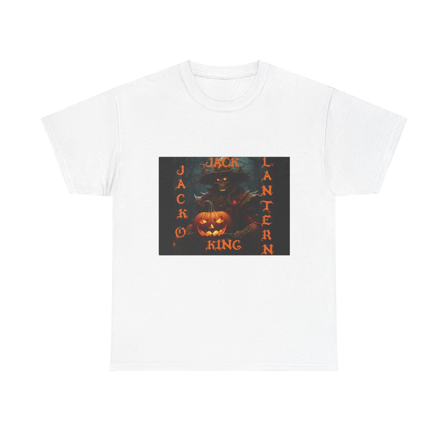 Jack O Lantern King Unisex Heavy Cotton Tee