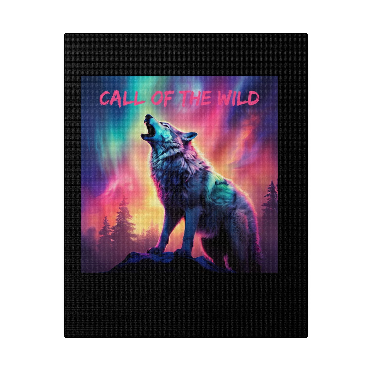 Call Of The Wild Matte Canvas, Stretched, 0.75"