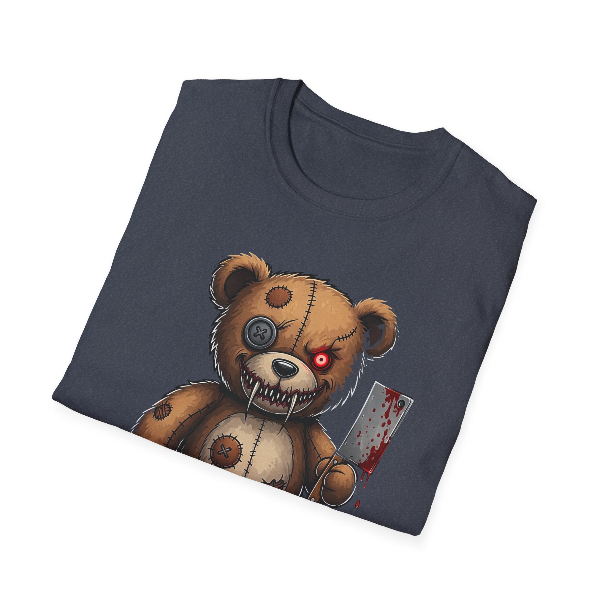 Scary Terry Unisex Softstyle T-Shirt, Funny Graphic Tee, Horror Shirt, Gift for Halloween, Casual Wear, Unique Gift