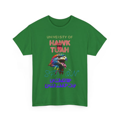 University Of Hawk Tuah Unisex Heavy Cotton Tee