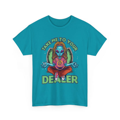 Take Me To Your Dealer Unisex Heavy Cotton Tee