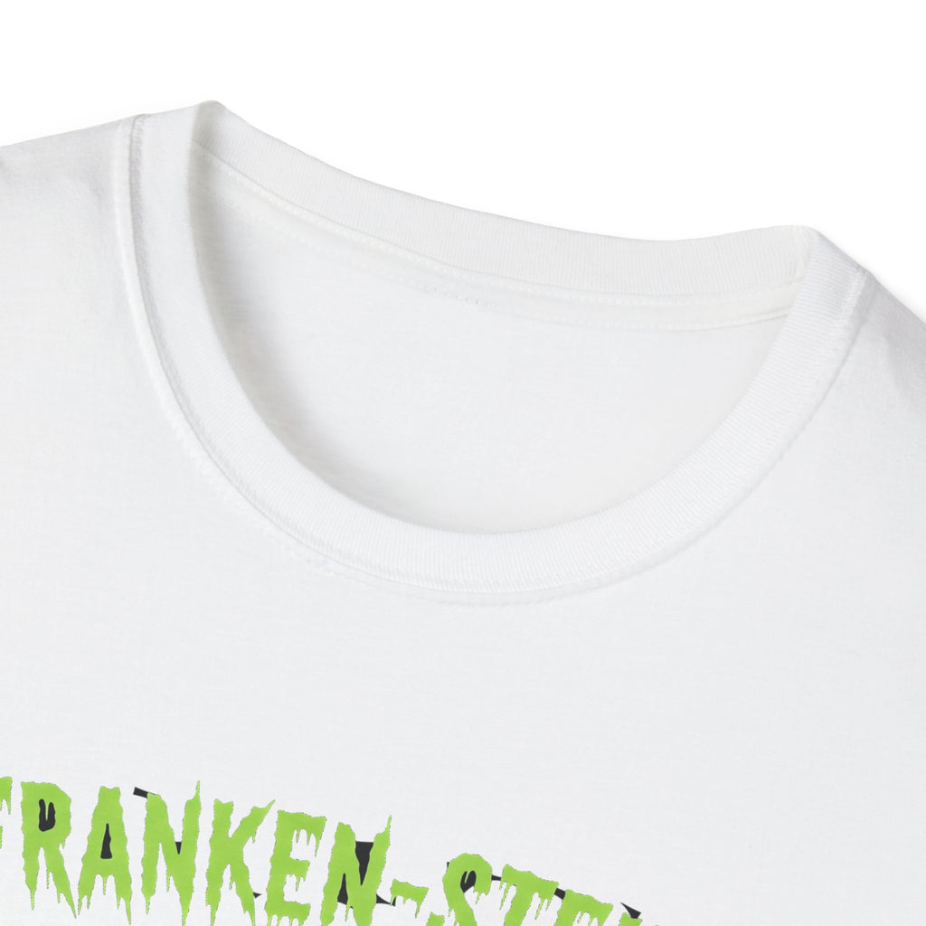 Franken-stein Beer T-Shirt, Spooky Halloween Apparel, Unisex Graphic Tee, Monster Mash Party Shirt, Halloween Costume Top, Beer Lover Gift