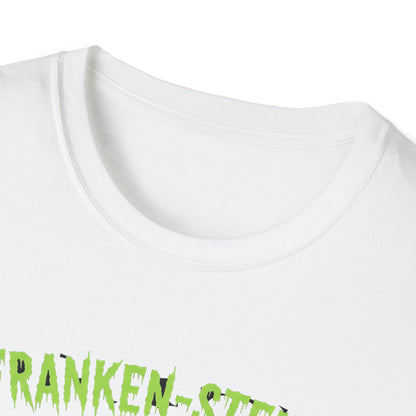 Franken-stein Beer T-Shirt, Spooky Halloween Apparel, Unisex Graphic Tee, Monster Mash Party Shirt, Halloween Costume Top, Beer Lover Gift
