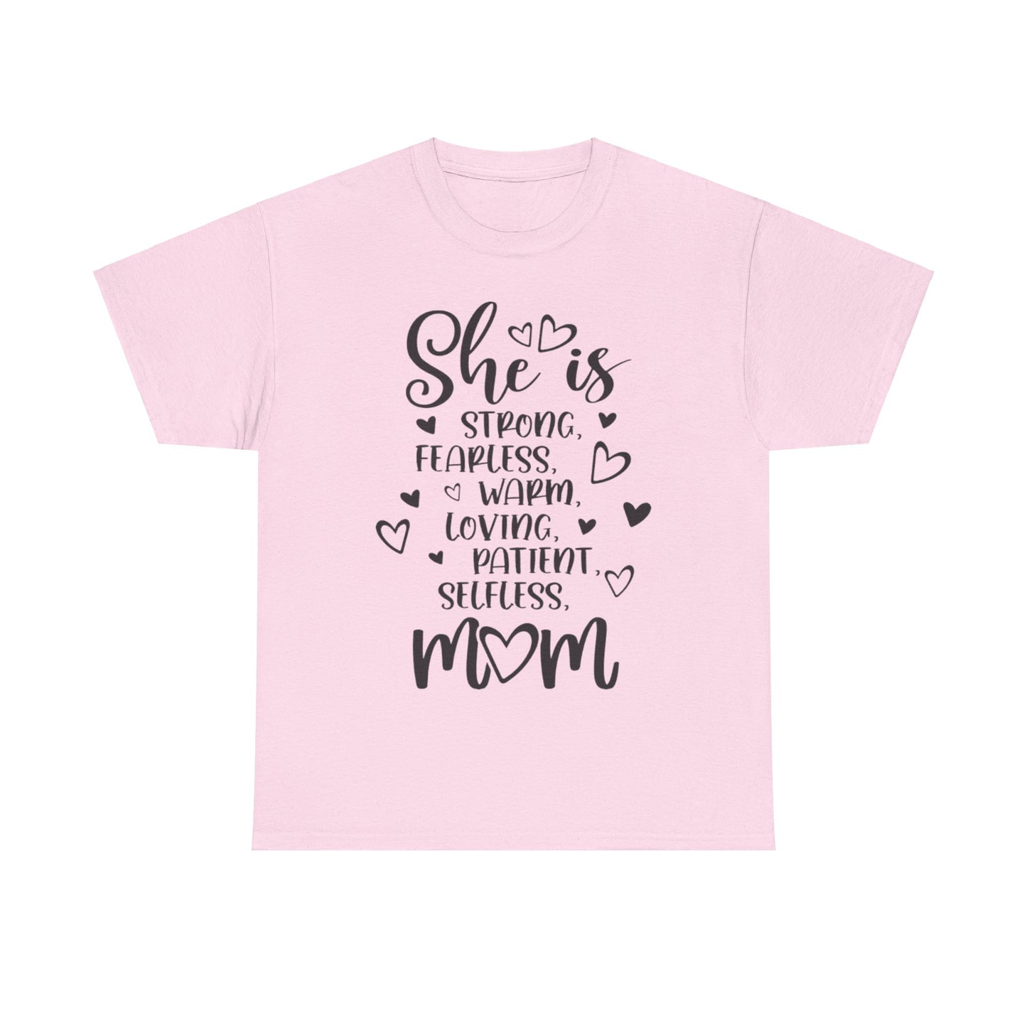 She is mom Unisex Heavy Cotton Tee