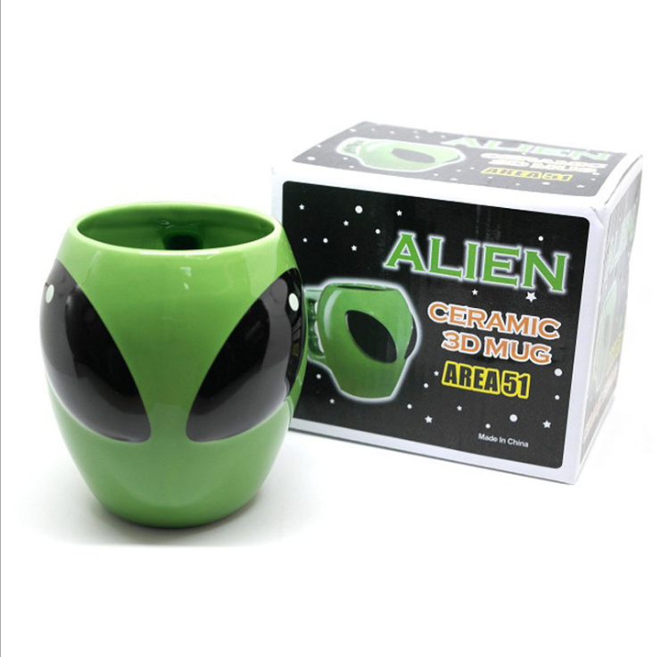 Alien ceramic cup