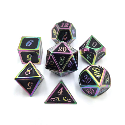 Metal game dice