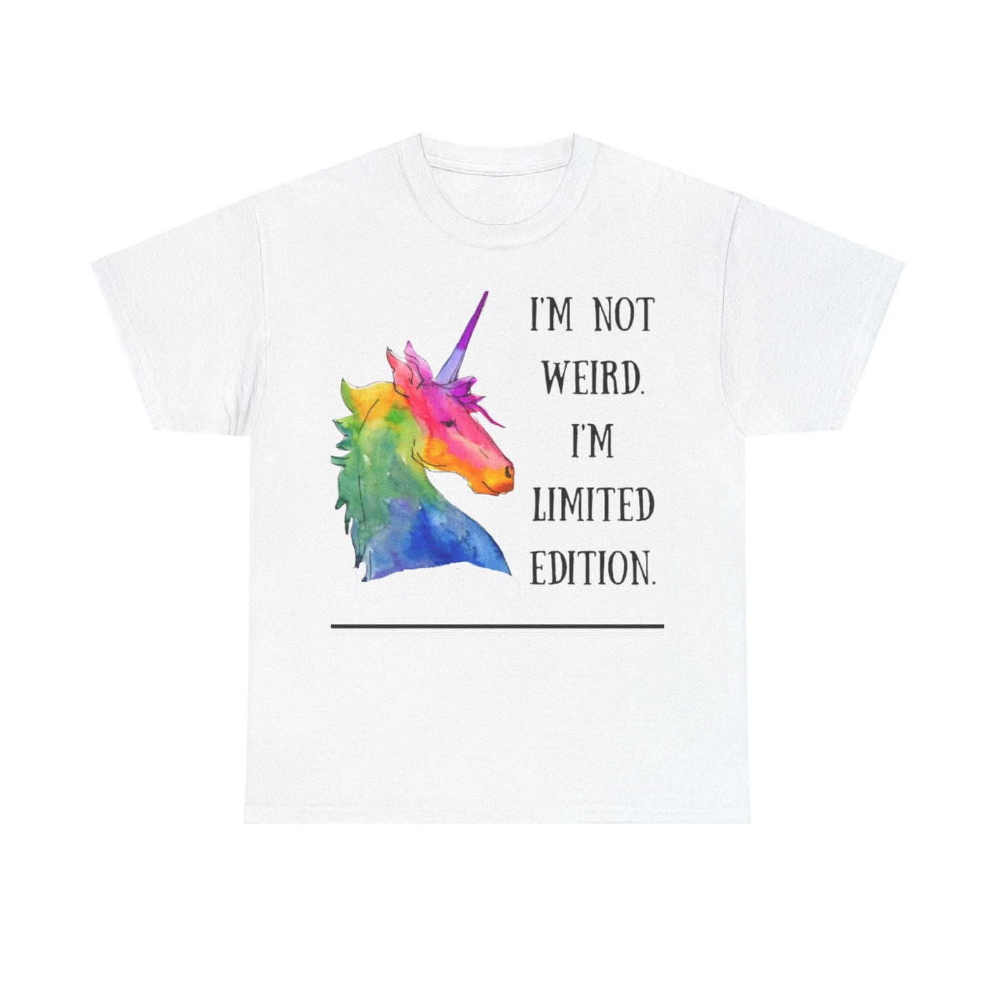 Limited Edition Unicorn Unisex Heavy Cotton Tee