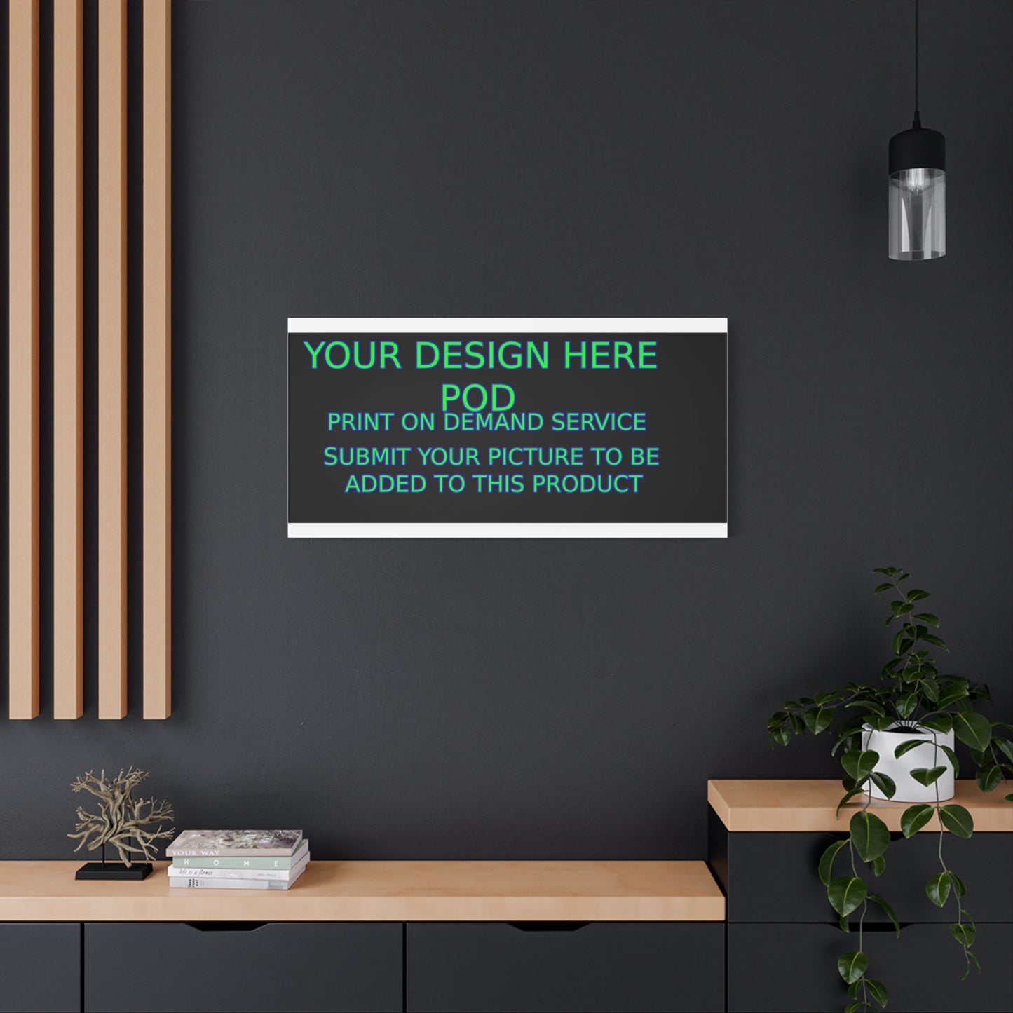 Custom Matte Canvas Print - Create Your Design