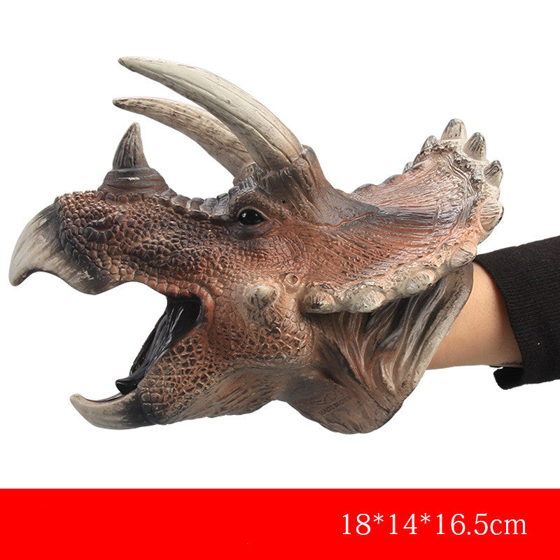 Hand puppet dinosaur gloves