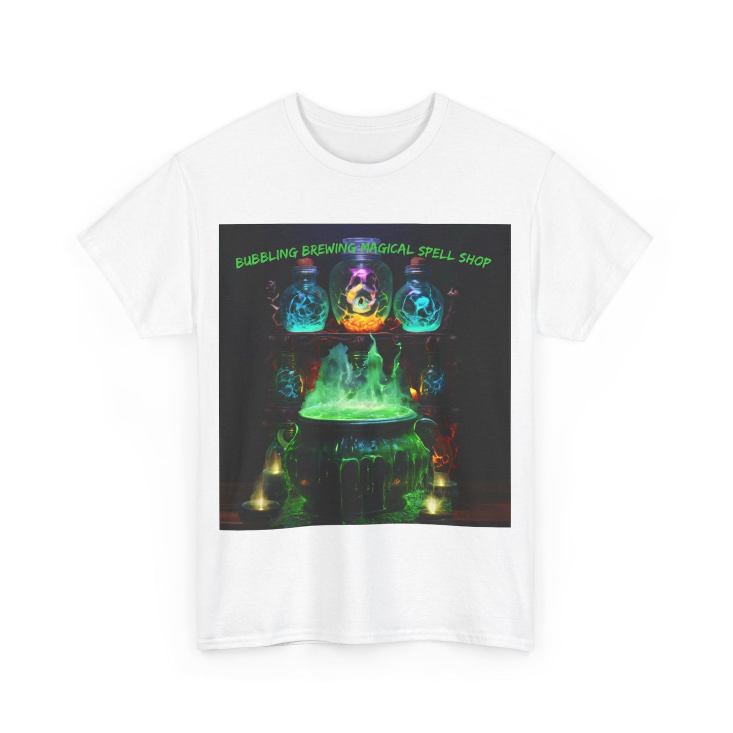 Halloween Witches Brew Unisex Heavy Cotton Tee