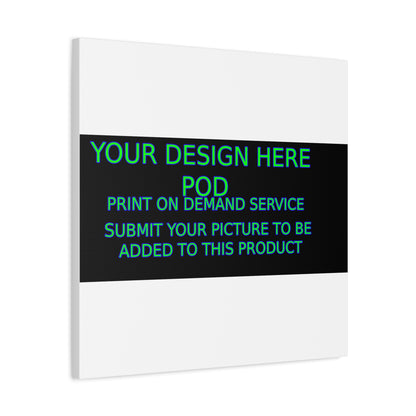 Custom Matte Canvas Print - Create Your Design