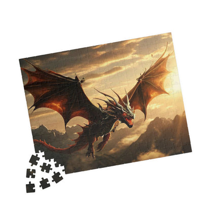 Epic Dragon flight Puzzle (110, 252, 520, 1014-piece)