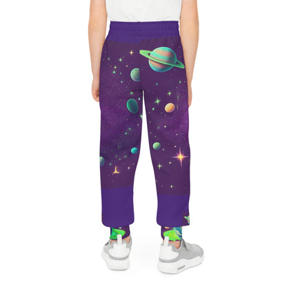 Cosmic Youth Joggers - Galaxy Print for Space Lovers