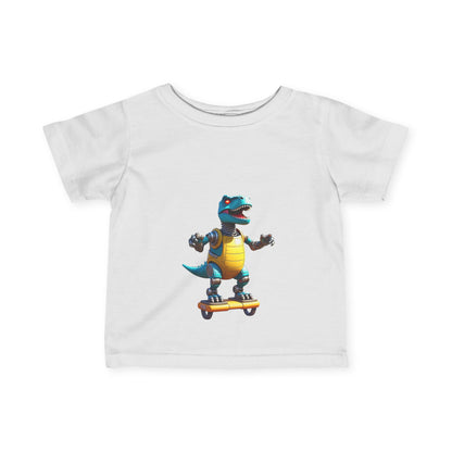 Hoover Board Dinosaur Infant Tee - Fun and Playful Baby Shirt