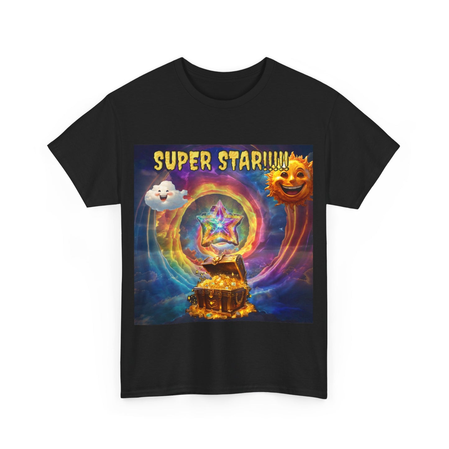 Super Star!!Unisex Heavy Cotton Tee