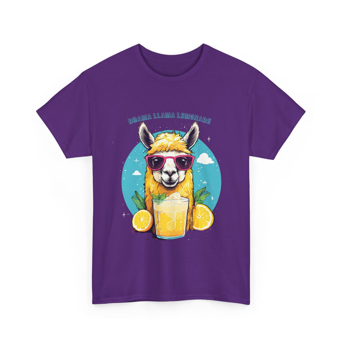 Drama Llama Lemonade Unisex Heavy Cotton Tee