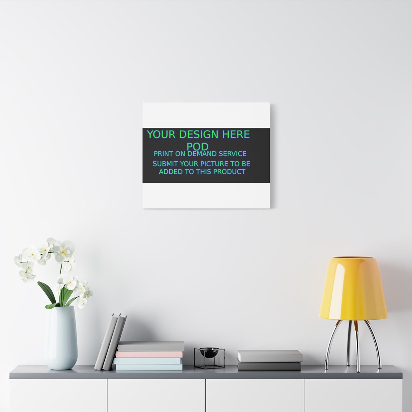 Custom Matte Canvas Print - Create Your Design