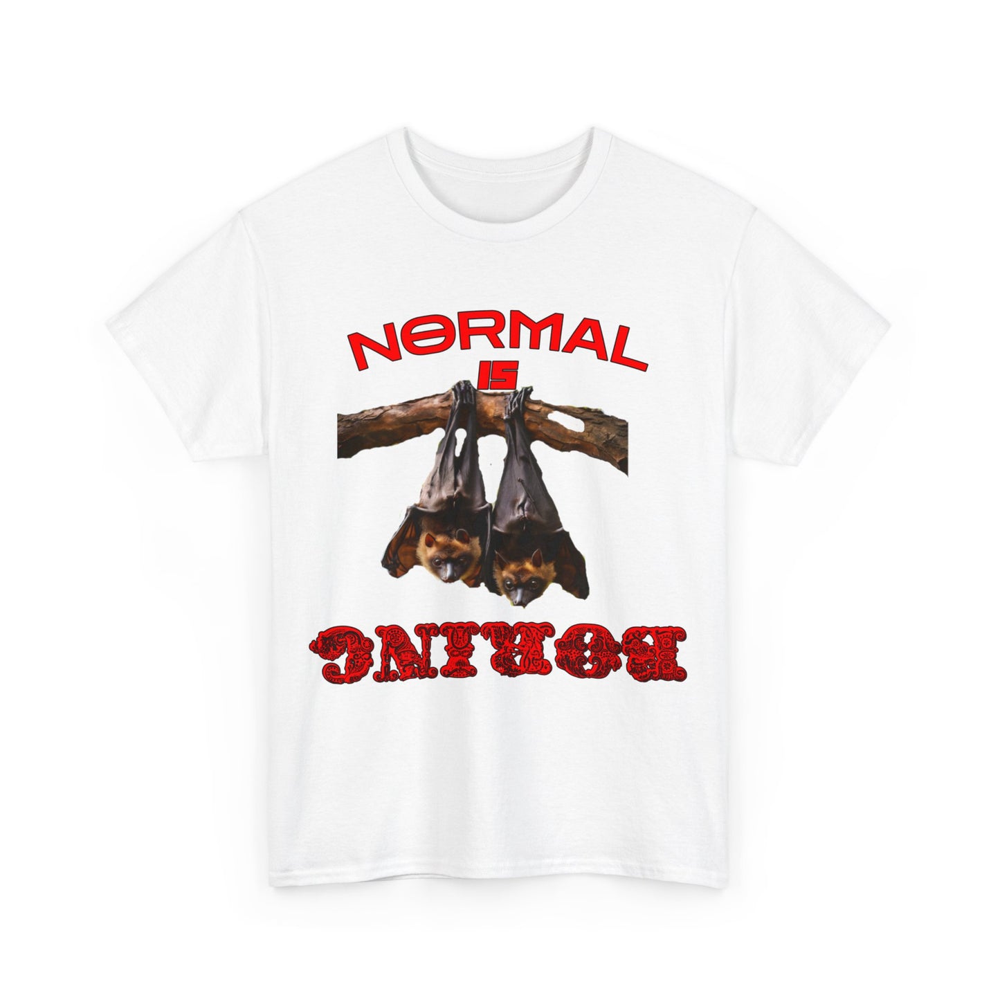 Normal Is Boring Unisex Heavy Cotton Tee