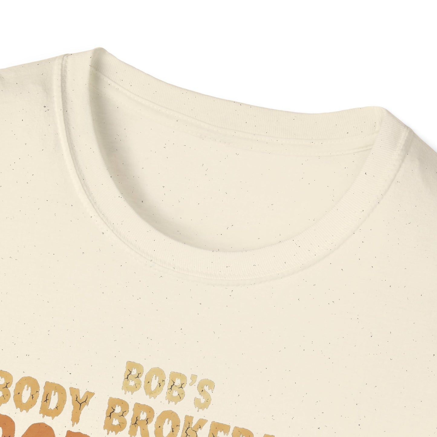 Halloween Bobs Body Brokerage Body Farm Best Deal In The End T-Shirt, Unisex Softstyle Tee, Body Farm Graphic Shirt, Halloween Party Wear, Unique Gift for Halloween Lovers