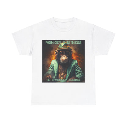 Monkey Business Unisex Heavy Cotton Tee