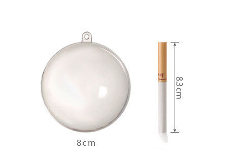 Plastic Ball Hollow Ball PS Decoration Hanging Ball