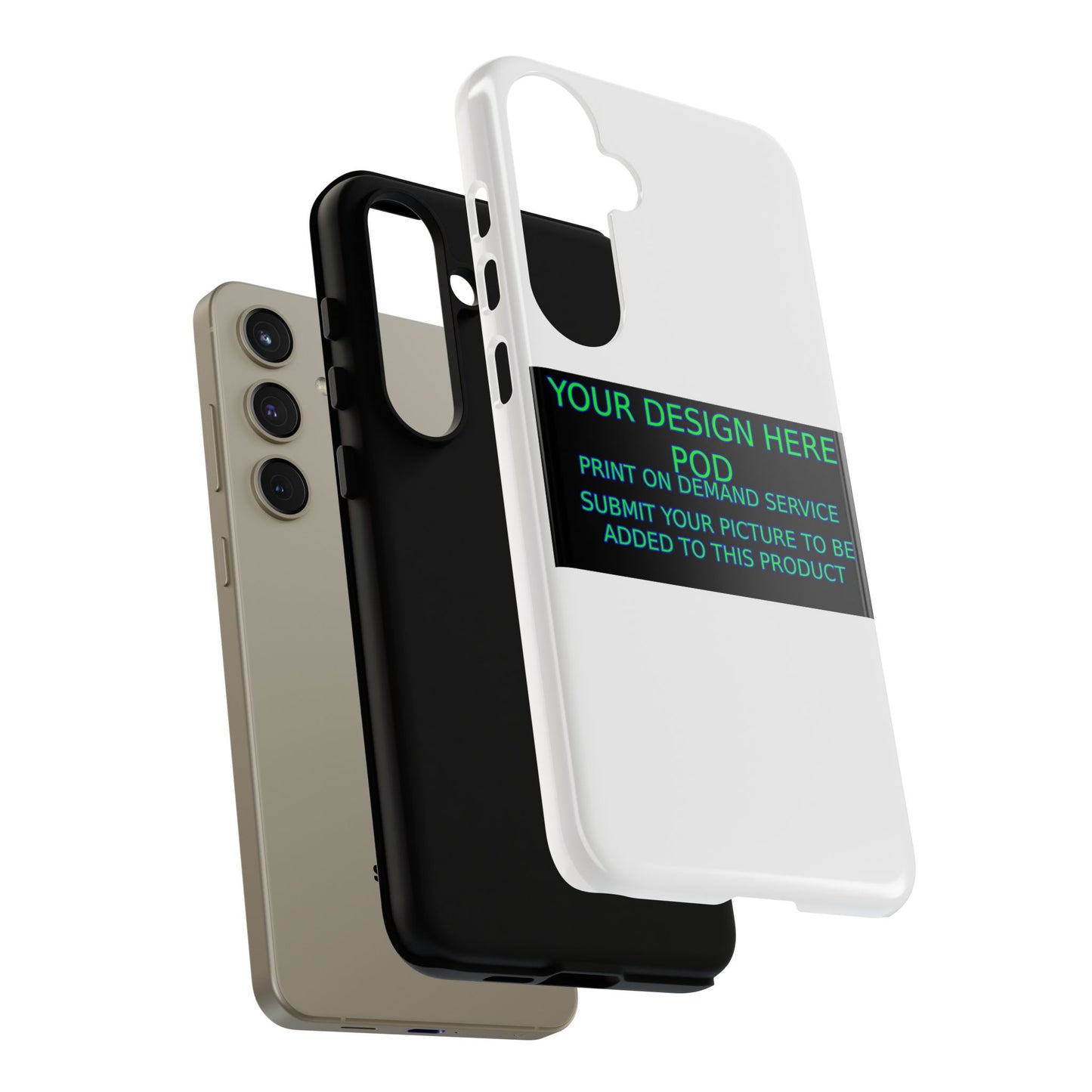 Customizable Tough Phone Case - Your Design Here - Perfect Gift for Birthdays & Holidays