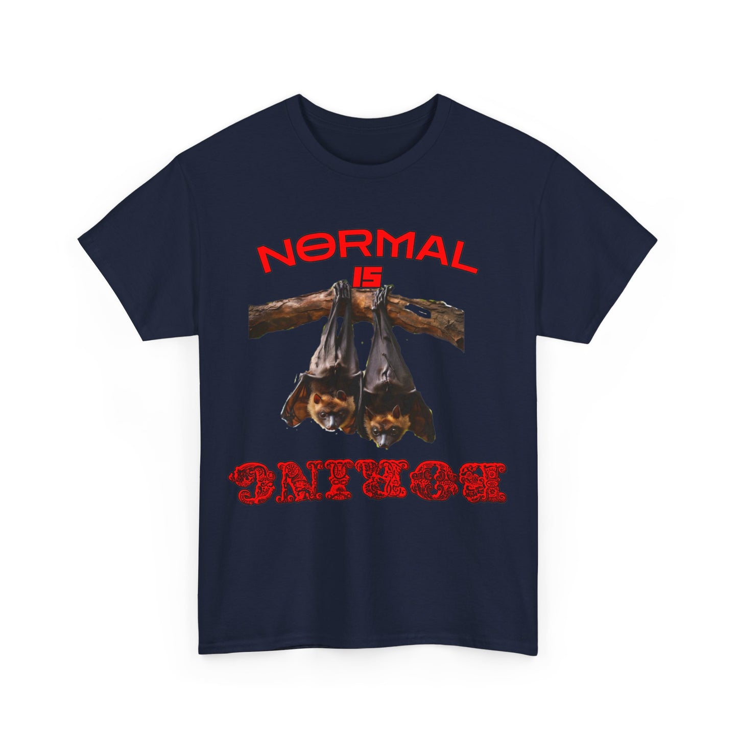 Normal Is Boring Unisex Heavy Cotton Tee