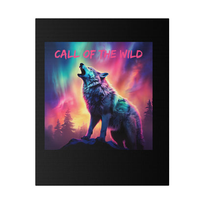 Call Of The Wild Matte Canvas, Stretched, 0.75"