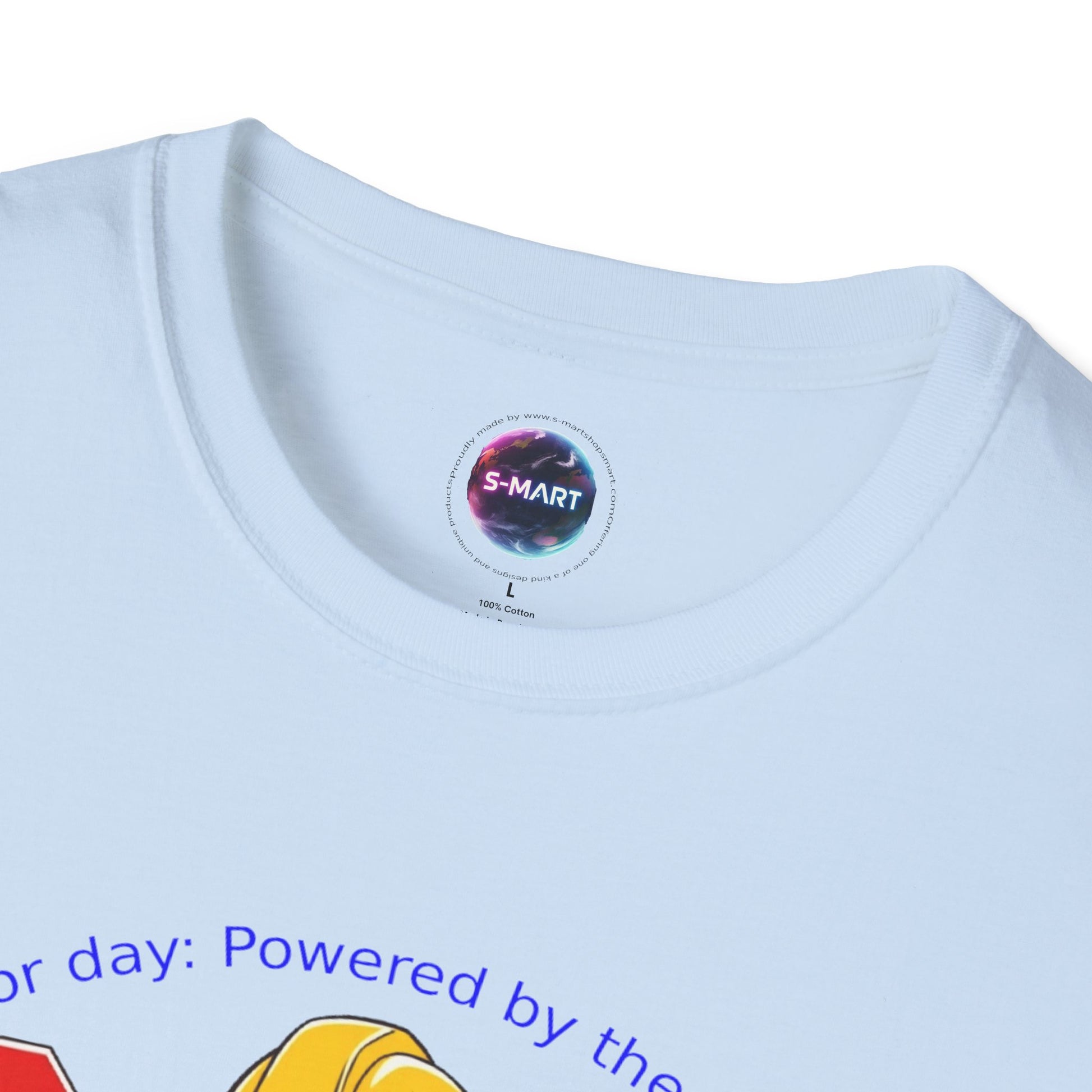 Cool Squirrel Labor Day Proud to work, proud to rest Graphic Tee, Unisex Softstyle T-Shirt for Nature Lovers, Funny Animal T-Shirt, Summer Casual Wear, Unique Gift Idea - S-Mart Shop Smart Treasures