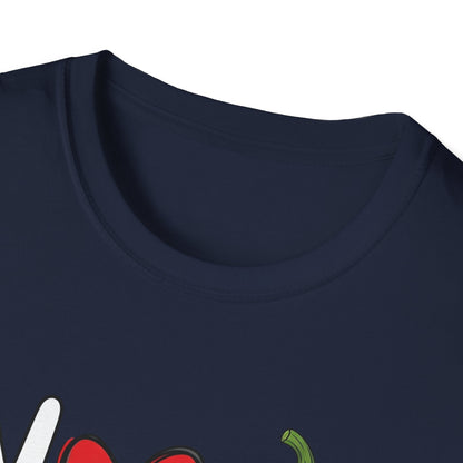 Fall Vibes Graphic T-Shirt, Pumpkin Love Tee, Unisex Halloween Shirt, Peace Love Pumpkin, Autumn Fashion Top