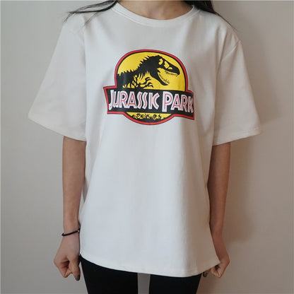 Dinosaur Lady's Oversized T-shirt