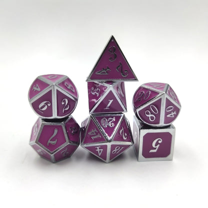 Metal game dice