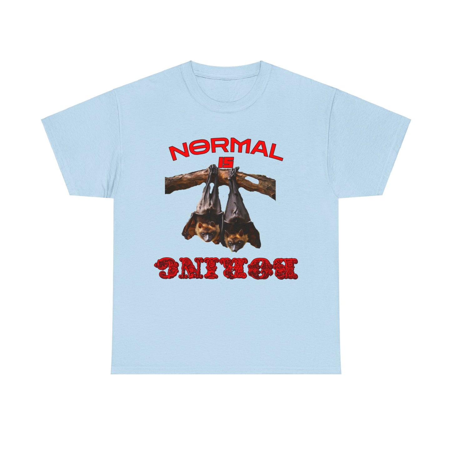 Normal Is Boring Unisex Heavy Cotton Tee