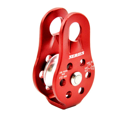 Rock climbing fixed small single pulley