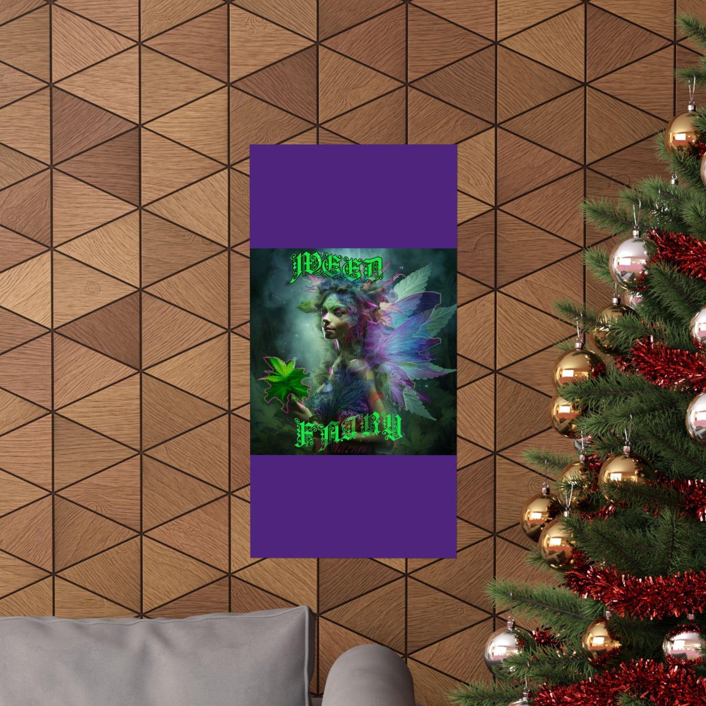 Weed Fairy Matte Vertical Posters