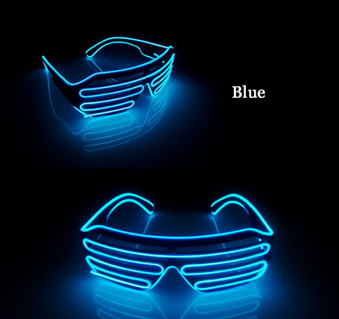 Newest LED Light Up Flashing Rave Shades