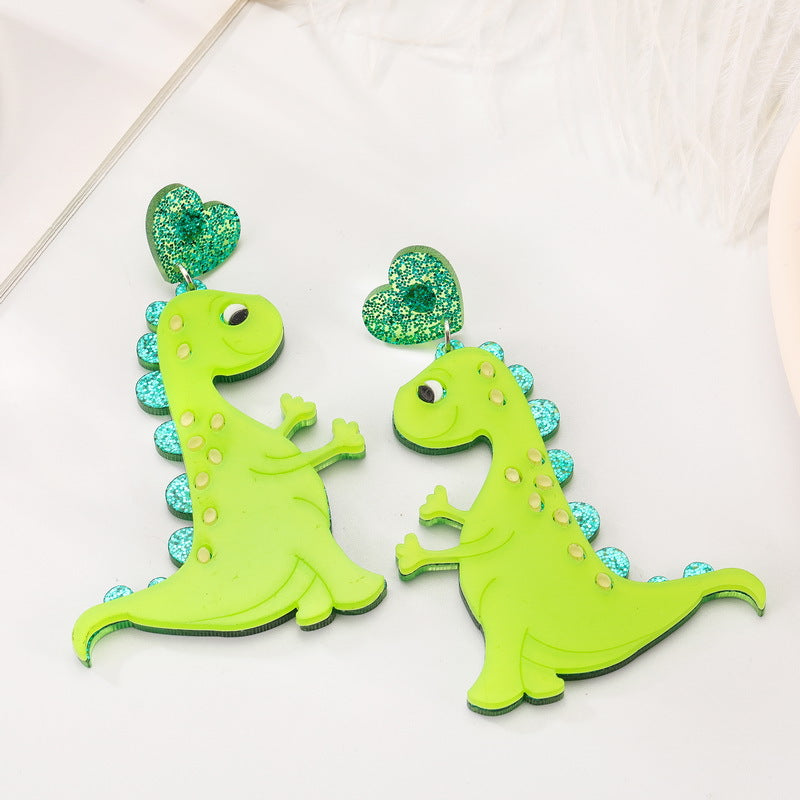 Dinosaur earrings earrings