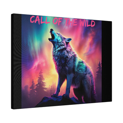 Call Of The Wild Matte Canvas, Stretched, 0.75"