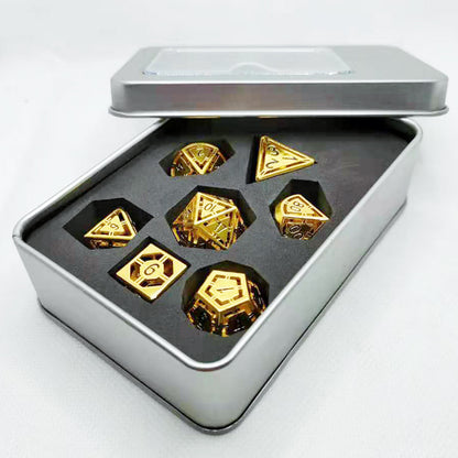 Fashion Black Word Hollow Dice