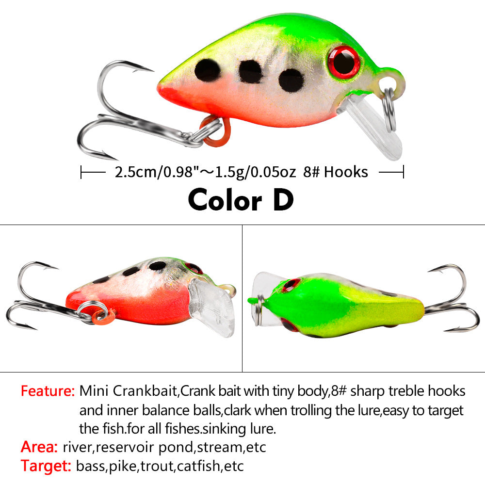 Mini Rock Little Fat Plastic Bait